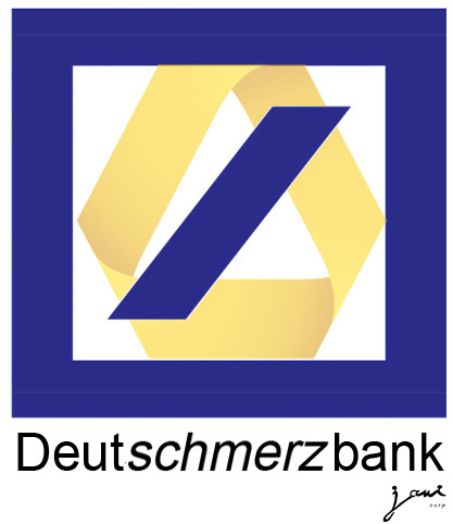 Cartoon: Deutschmerzbank (medium) by jpn tagged deutschebank,commerzbank,fusion,finanzen