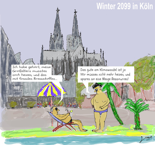 Cartoon: Klimawandel (medium) by jpn tagged cop21,klima,ressourcen,erderwärmung
