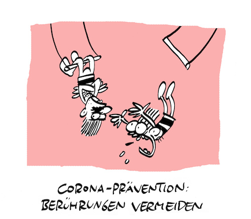 Cartoon: Circus Corona (medium) by Bregenwurst tagged coronavirus,trapez,circus,abstand,social,distancing,gravitation