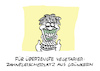 Cartoon: Alternativ (small) by Bregenwurst tagged vegetarier,fleischersatz,zahnfleisch,grünkern