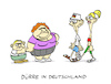 Cartoon: Dürres (small) by Bregenwurst tagged dürre,hitze,klima,sommer,deutschland,anorexie