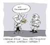Cartoon: Letales (small) by Bregenwurst tagged ukraine,krise,waffen,waffeln,letal,tollkirsche