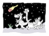 Cartoon: Stern (small) by Bregenwurst tagged weihnachten,stern,komet,dinosaurier,drei,weise