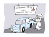 Cartoon: Tester (small) by Bregenwurst tagged pandemie,corona,test,rektum,stäbchen
