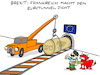 Cartoon: Tünnel (small) by Bregenwurst tagged brexit,eu,frankreich,england,eurotunnel,korken