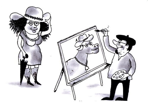Cartoon: Artist (medium) by Barcarole tagged artist