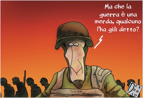 Cartoon: A un passo dalla guerra (medium) by Christi tagged ucraina,russia,guerra,donetsk,putin,separatisti