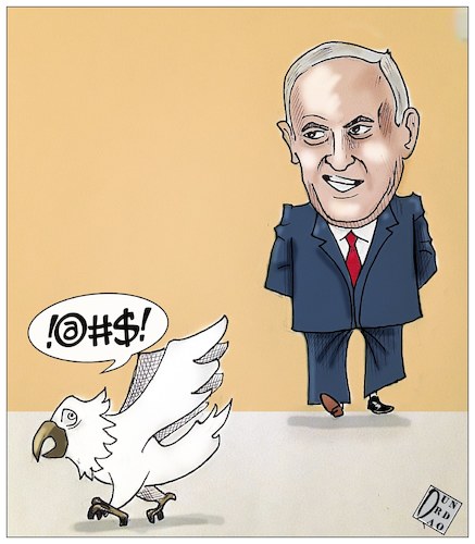 Cartoon: Israel-Poland (medium) by Christi tagged israele,polonia