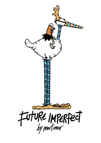 Cartoon: Future Imperfect Big Bird (medium) by mortimer tagged mortimer,mortimeriadas,cartoon,illustration,vogel,liebe