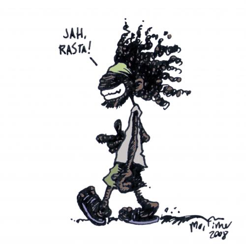 Cartoon: Jah rasta (medium) by mortimer tagged rasta,rastafari,dreadlock,jamaica,reagge,cartoon,mortimer,mortimeriadas,rasta,rastafari,jamaika,reggae,ska,afrika,religion,kultur,glaube,glauben,dreadlocks,dreads,filzlocken,haar,frisur