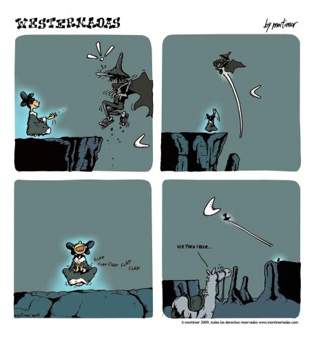 Cartoon: westernadas 05 (medium) by mortimer tagged mortimer,mortimeriadas,cartoon,westernadas,indian,psychedelic,underground,shaman,chaman,fly,vuelo,desierto,western,wilder westen,mexiko,illustration,illustrationen,comic,wilder,westen