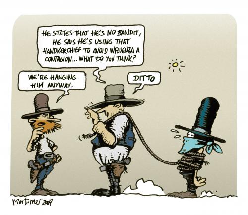 Cartoon: westernadas (medium) by mortimer tagged mortimer,mortimeriadas,cartoon,westernadas,bandits,influenza,western,desert,oldwest,cowboys,wilder westen,western,comic,cowboys,cowboy,gefangener,gefangen,geisel,banditen,bandit,kriminalität,verbrechen,kopfgeldjäger,wilder,westen