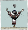 Cartoon: Shaman (small) by mortimer tagged mortimer,mortimeriadas,cartoon,honkatonka