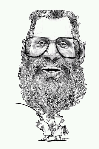 Cartoon: Mr Mahinda Deshapriya (medium) by Sajith Bandara tagged mahinda,deshapriya