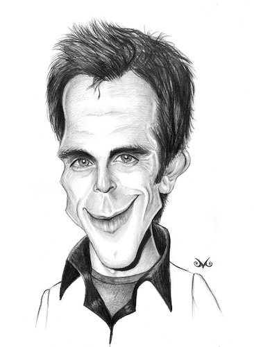 Cartoon: Ben Stiller (medium) by menekse cam tagged ben,stiller,american,comedian,actor,producer,director,writer,emmy,award,ben,stiller,american,comedian,actor,producer,director,writer,emmy,award