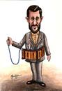 Cartoon: Ahmedinejad (small) by menekse cam tagged ahmedinejad iran election mutiny