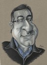 Cartoon: Coskun Göle (small) by menekse cam tagged coskun gole cartoonist turkish portrait caricature menekse