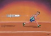 Cartoon: sports against addictions (small) by menekse cam tagged sport,against,addiction,drug,narcotic,athleticism