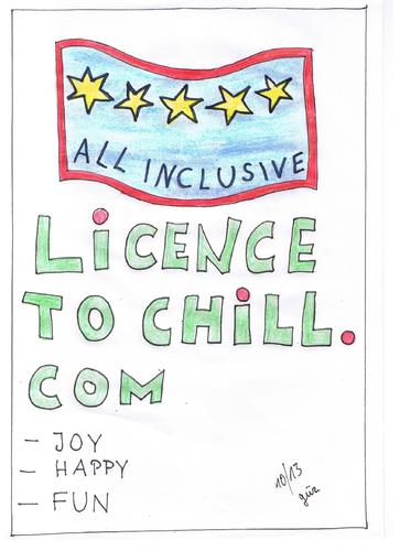 Cartoon: RE BRAND Licence to Chill (medium) by skätch-up tagged re,brand,account,chill,licence,firm,company,it,technology,computer