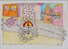 Cartoon: open stage 60 (small) by skätch-up tagged open stage 60 snow schnee telefon it umbrella schirm katze