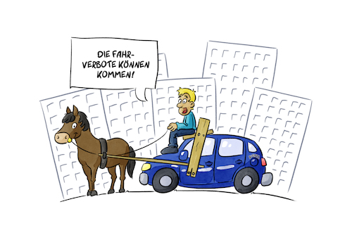 Cartoon: Dieselfahrverbote (medium) by Sven Raschke tagged diesel,diesefahrverbot,fahrverbote,luftverschmutzung,umwelt,feinstaub,stadt,luft,diesel,diesefahrverbot,fahrverbote,luftverschmutzung,umwelt,feinstaub,stadt,luft