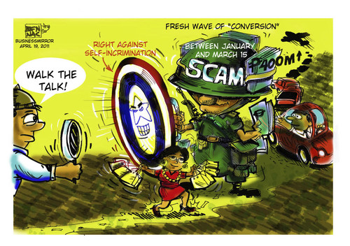 Cartoon: Corruption (medium) by bennaccartoons tagged corruption