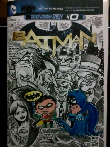Cartoon: Sketch cover for batman2 (medium) by bennaccartoons tagged superhero,bennaccartoons,ruben,nacion