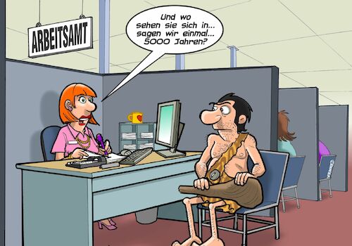 Neanderthaler Jobinterview