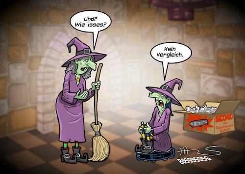 Cartoon: Roomba (medium) by Chris Berger tagged staubsauger,roboter,besen,hexen,flug,reiten,staubsauger,roboter,besen,hexen,flug,reiten