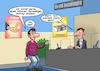 Cartoon: Abhebung (small) by Chris Berger tagged bank,geld,abheben,konto,sparkasse