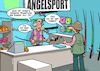 Cartoon: Angel Flachwitz (small) by Chris Berger tagged angler,fischen,haken,fischerei