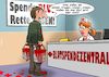 Cartoon: Blutspender (small) by Joshua Aaron tagged blutspende,rotes,kreuz,spender,blut