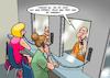 Cartoon: Gefängnis Besuch (small) by Joshua Aaron tagged gefängnis,insasse,häftling,besucher,besucherin,sex,essen,kantine,jva