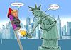 Cartoon: Gefeuert (small) by Chris Berger tagged trump,wahl,election,president,präsident,2020,usa,amerika