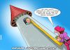 Cartoon: Haarige Sache (small) by Joshua Aaron tagged rapunzel,friseur,stylist,spliss,frisur