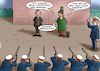 Cartoon: Ohne Mundschutz (small) by Joshua Aaron tagged mundschutz,bestimmungen,quarantäne,covid,19,corona,virus,epidemie,pandemie