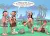Cartoon: Steinzeit Fussball (small) by Joshua Aaron tagged steinzeit,fussball,wm,soccer,katar