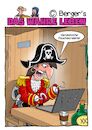 Cartoon: Touchscreen (small) by Chris Berger tagged pirat,pc,computer,touchscreen,haken