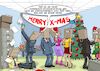 Cartoon: Weihnachtsfeier 2019 (small) by Joshua Aaron tagged datenschutz,weihnachtsfeier,gesichter,facebook,instagramm