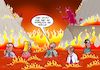 Cartoon: Willkommen in der Hölle (small) by Joshua Aaron tagged hölle,smartphone,handy,empfang,wifi,teufel,satan,sünder