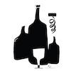 Cartoon: Wine bottles (small) by Kike Estrada tagged wine,bottles