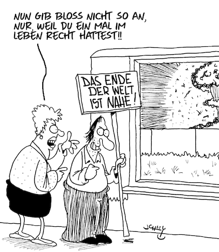 Cartoon: Angeber!!! (medium) by Karsten Schley tagged beziehungen,ehe,liebe,männer,frauen,recht,techthaberei,atombomben,atomkrieg,politik,menschheit,weltuntergang,gesellschaft,beziehungen,ehe,liebe,männer,frauen,recht,techthaberei,atombomben,atomkrieg,politik,menschheit,weltuntergang,gesellschaft