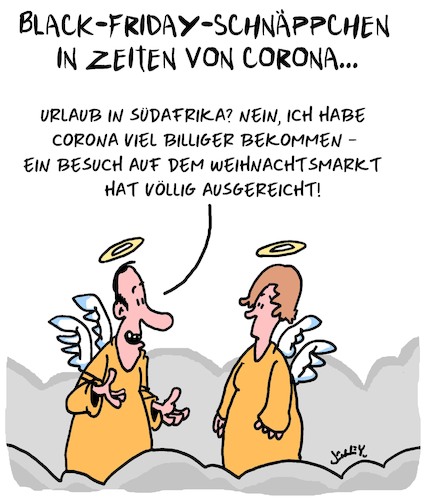 Cartoon: Corona-Schnäppchen (medium) by Karsten Schley tagged corona,weihnachtsmärkte,südafrika,omicron,ansteckung,black,friday,schnäppchen,reisen,festtage,gesellschaft,gesundheit,corona,weihnachtsmärkte,südafrika,omicron,ansteckung,black,friday,schnäppchen,reisen,festtage,gesellschaft,gesundheit