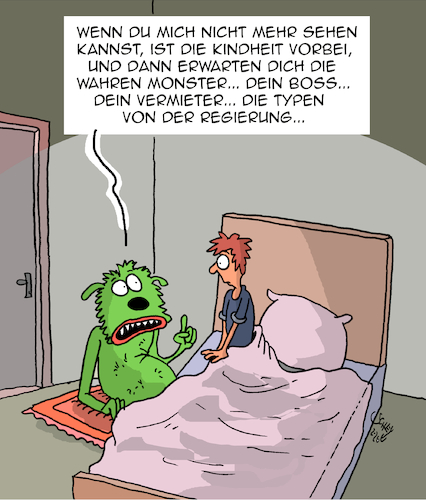 Die Kindheit ist vorbei