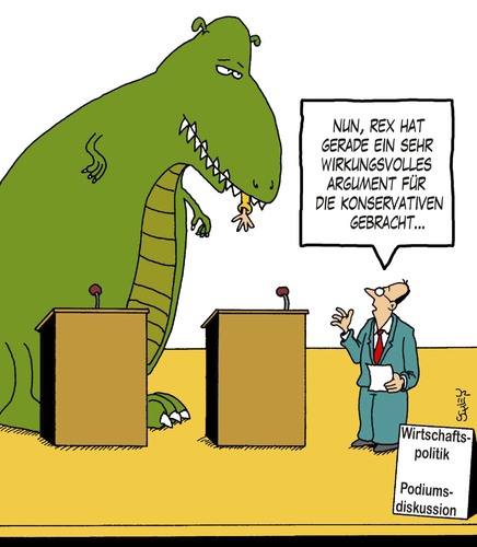 Cartoon: Diskussion (medium) by Karsten Schley tagged wirtschaft,gesellschaft,geld,business,wirtschaftspolitik,wirtschaft,gesellschaft,business,geld,wirtschaftspolitik