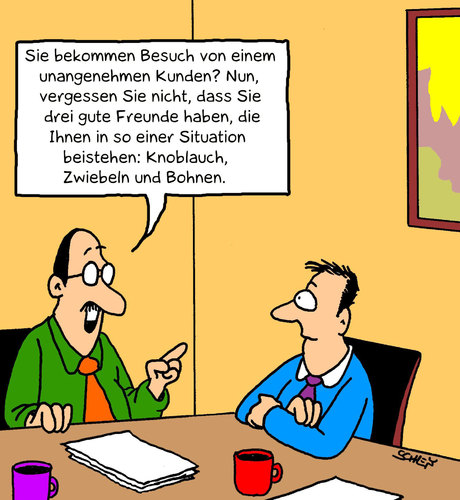 Cartoon: Freunde (medium) by Karsten Schley tagged arbeit,jobs,kunden,ernährung,kommunikation,wirtschaft,wirtschaft,kommunikation,ernährung,kunden,jobs,arbeit