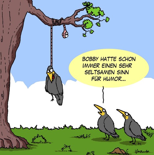 Cartoon: Humor (medium) by Karsten Schley tagged umwelt,wald,tiere,planet,erde,natur,humor,leben,tod,umwelt,wald,tiere,planet,erde,natur,humor,leben,tod