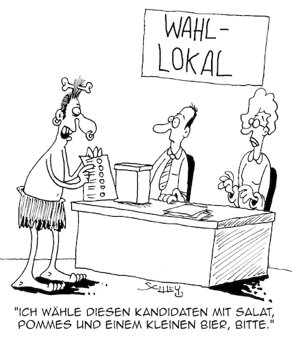 Im Wahllokal