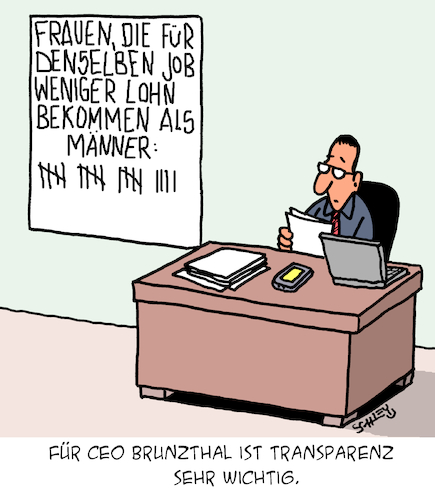 Cartoon: Transparenz (medium) by Karsten Schley tagged transparenz,gleichberechtigung,männer,frauen,löhne,lohngleichheit,geld,arbeitgeber,arbeitnehmer,diskriminierung,wirtschaft,politik,gesellschaft,transparenz,gleichberechtigung,männer,frauen,löhne,lohngleichheit,geld,arbeitgeber,arbeitnehmer,diskriminierung,wirtschaft,politik,gesellschaft