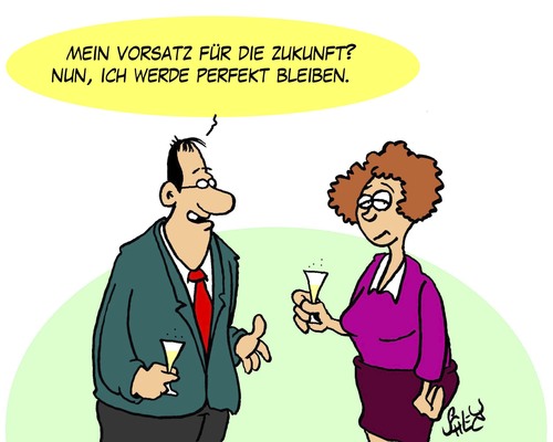 Cartoon: Vorsatz (medium) by Karsten Schley tagged zukunft,neujahr,2013,leben,männer,gesellschaft,zukunft,neujahr,2013,leben,männer,gesellschaft